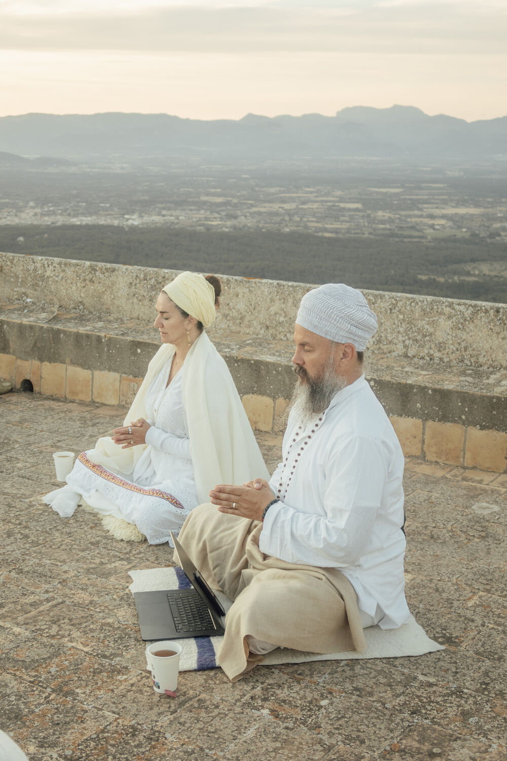 Mariana with Jugat Guru